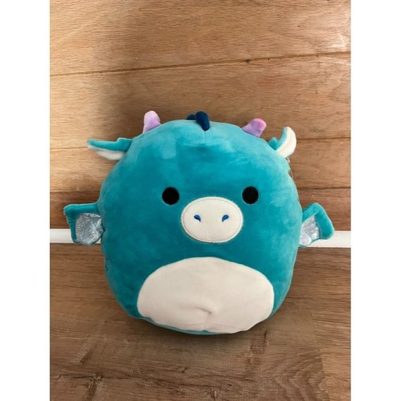 NWT Tatiana the Teal Dragon Squishmallows 8" - Picture 1 of 6